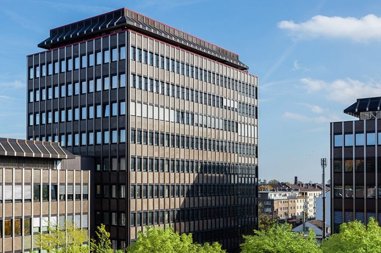 Büro Center Nord Ansicht Gebäude Oberrather Straße und Kanzlerstraße