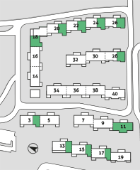 Arcadia Höfe Lageplan 2 Zimmer Mietwohnung