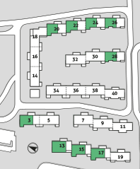 Arcadia Höfe Lageplan 4 Zimmer Mietwohnung